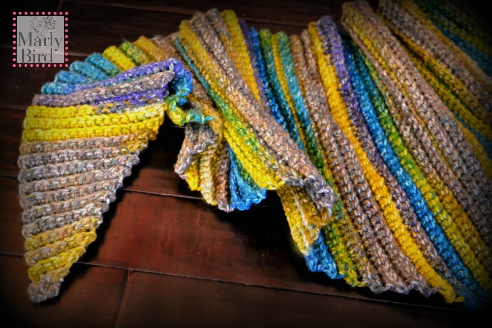 Lime Verbena FREE Crochet Shawl Pattern