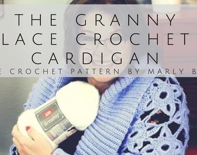 Free Crochet Pattern-The Granny Lace Crochet Cardigan