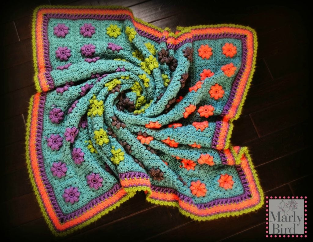 12 Inch Granny Square Crochet Pattern Inspiration - The Unraveled