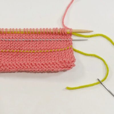 Adding a Lifeline to your Knitting-Video Tutorial with Marly Bird