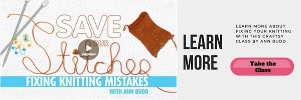 Save our Stitches Class from Craftsy