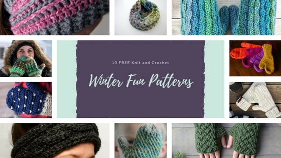 10 Free Knit and Crochet Winter Fun Patterns