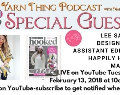 Happily Hooked Magazine joins me on the Yarn Thing Podcast this week