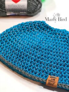 Night Vision Messy Bun Hat Free Pattern