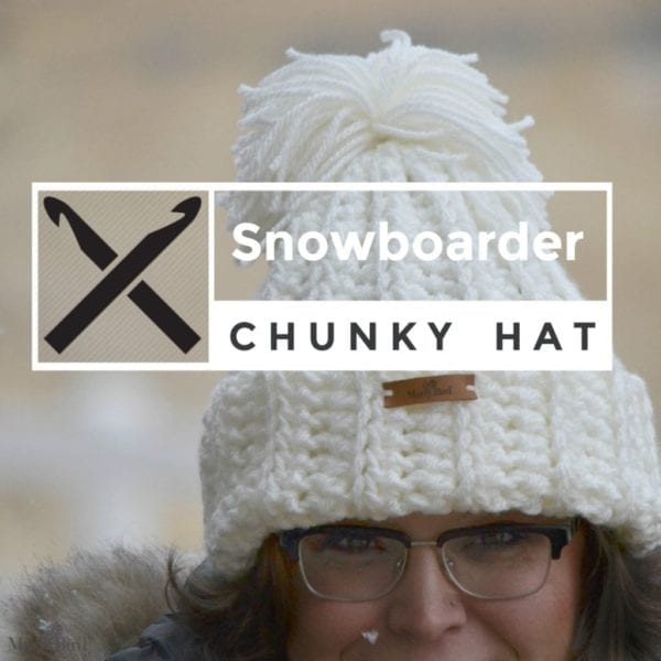 Snowboarder Crochet Chunky Hat Marly Bird