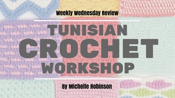 Tunisian Crochet Workshop by Michelle Robinson-Book Review