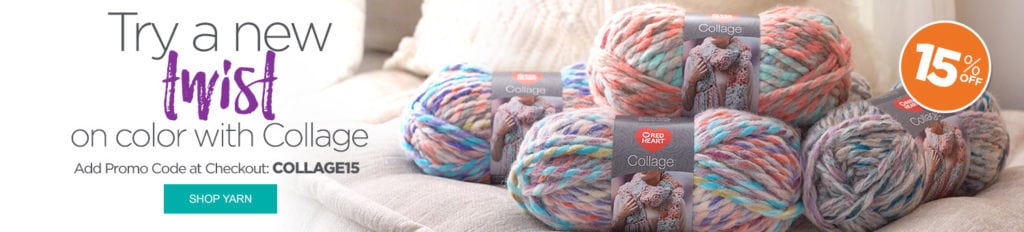 Red Heart Collage Yarn-15% off with code COLLAGE15