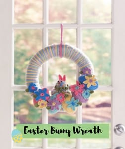Easter Bunny Wreath Easter Pattern
