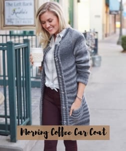 FREE pattern Morning Coffee Car Coat