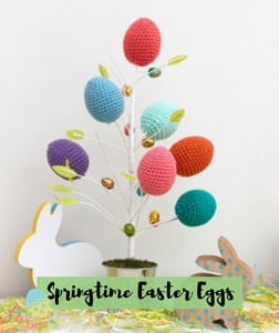 Spring Time Eggs Crochet Easter Pattern
