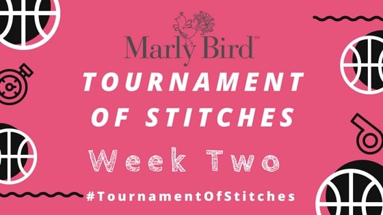 Marly Bird Tournament of Stitches Mystery Make-Along Week Two