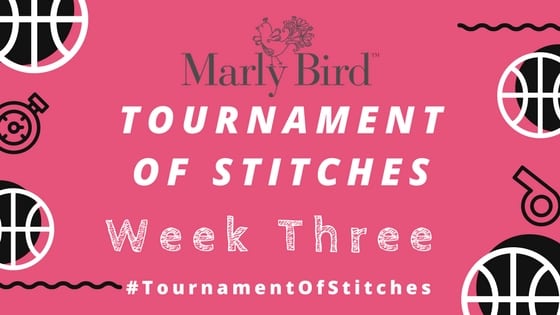 Marly Bird Tournament of Stitches Mystery Make-Along Week Three Clues