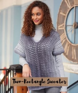 FREE Pattern Two-Rectangle Sweater