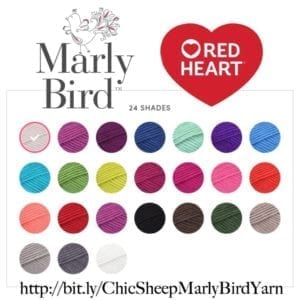 Chic Sheep by Marly Bird™ yarn-shop all 24 colors of this 100% Merino Wool yarn