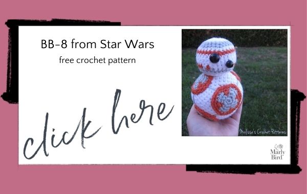 BB-8 from Star Wars free crochet pattern