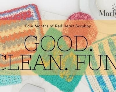 Get Ready for Some Good Clean Fun with Red Heart Scrubby Yarn