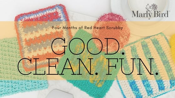 Good. Clean. Fun. with Scrubby from Red Heart