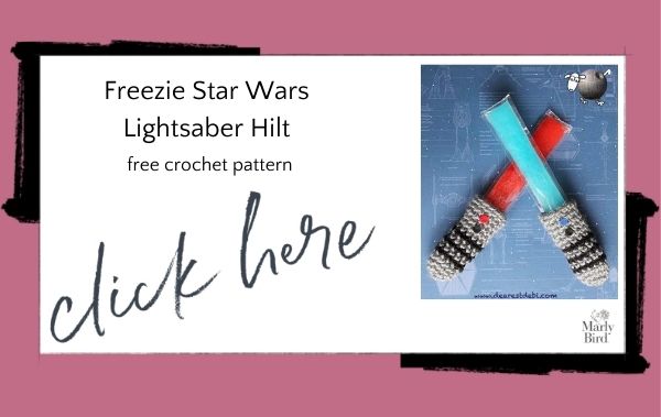 Freezie Star Wars  Lightsaber Hilt free crochet pattern