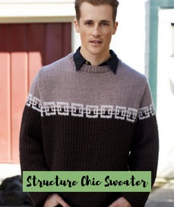 Structure Chic Sweater - gift idea for Dad