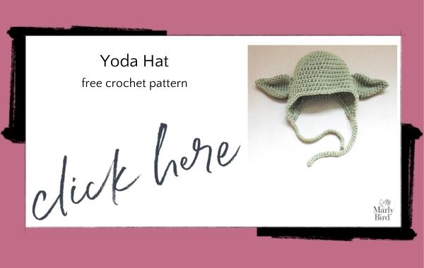 Yoda Hat Free Crochet Star Wars Pattern