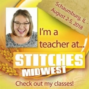 Marly Bird at Stitches MidWest 2018