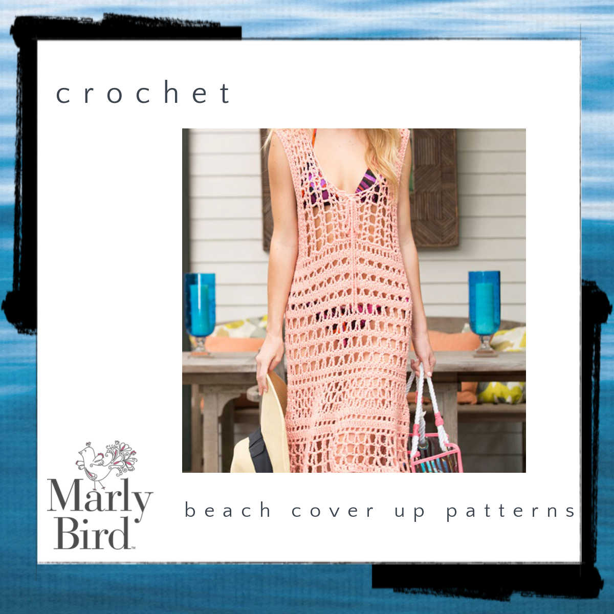 beach crochet cover up patterns - Marly Bird