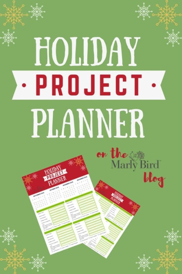 FREE Holiday Project Planner for Knitters and Crocheters | Marly Bird