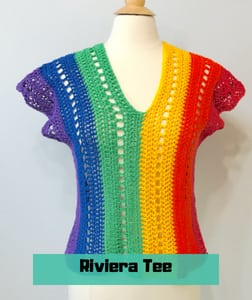 Riviera Tee FREE Crochet Pattern