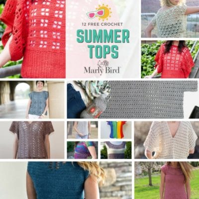 12 FREE Crochet Summer Tops