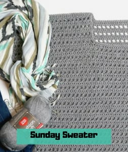 Sunday Sweater FREE Crochet Pattern