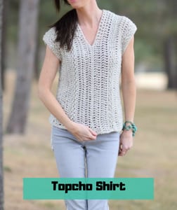 Topcho Shirt FREE Crochet Pattern