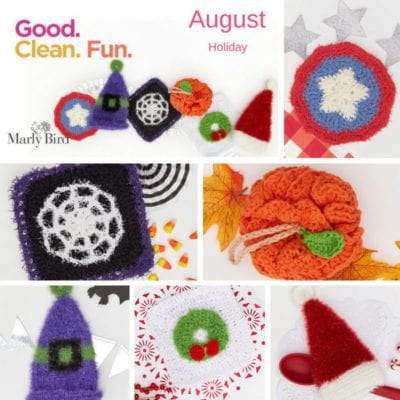 Red Heart Scrubby Patterns for the Holidays