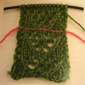Lace Knitting 101-Using a lifeline