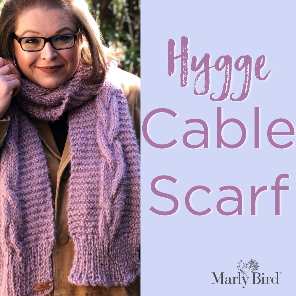 Hygge Cable Scarf Marly Bird