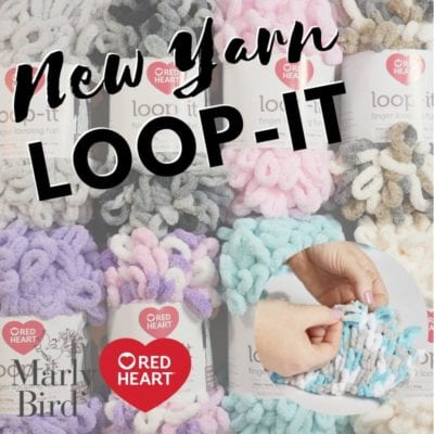Loop-It, loop-It real good…NEW Loop-It Yarn from Red Heart
