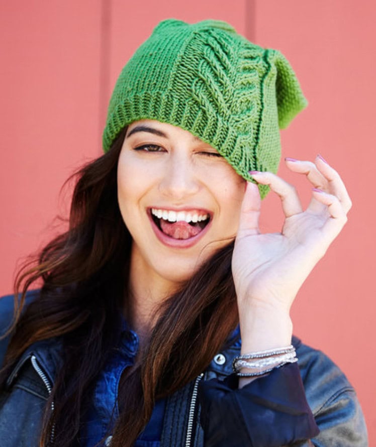 Road to Success FREE Knit hat pattern by Marly Bird