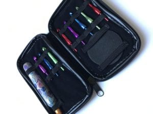 Interchangeable Crochet Hooks from Polymer Clay Shed