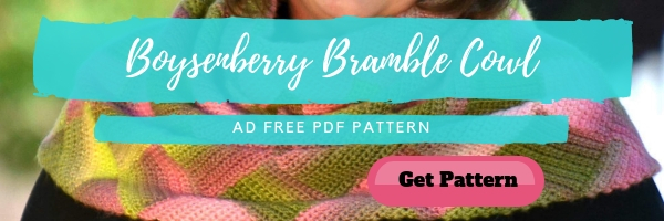Purchase the Boysenberry Bramble Cowl by Marly Bird