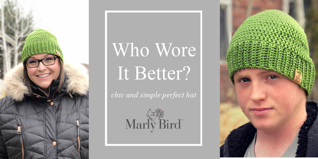 Chic and Simple Perfect Hat FREE Pattern - Marly Bird