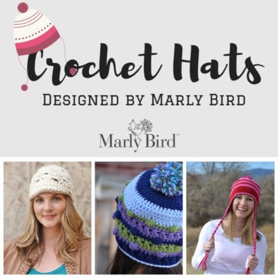 Crochet Hats designed by Marly Bird