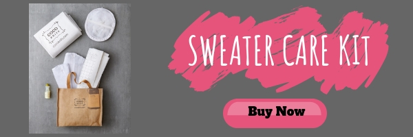 Purchase your own Sweater Care Kit from COCOKnits