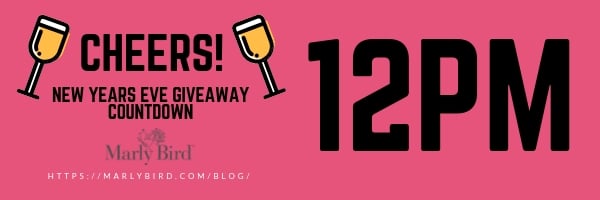 2019 Countdown to New Years with Marly Bird 12pm Giveaway