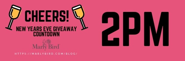 2019 Countdown to New Years with Marly Bird 2pm giveaway