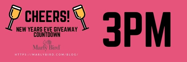2019 Countdown to New Years with Marly Bird 3pm giveaway