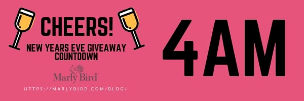 2019 Countdown to New Years with Marly Bird 4am Giveaway