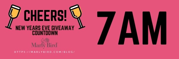 2019 Countdown to New Years with Marly Bird-7am Giveaway