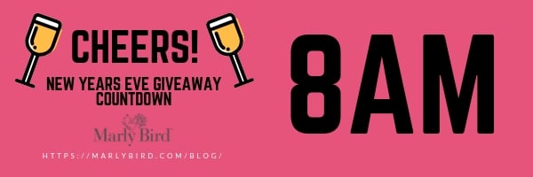 2019 Countdown to New Years with Marly Bird 8am Giveaway