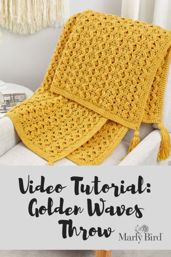 Video Tutorial-Golden Waves Throw