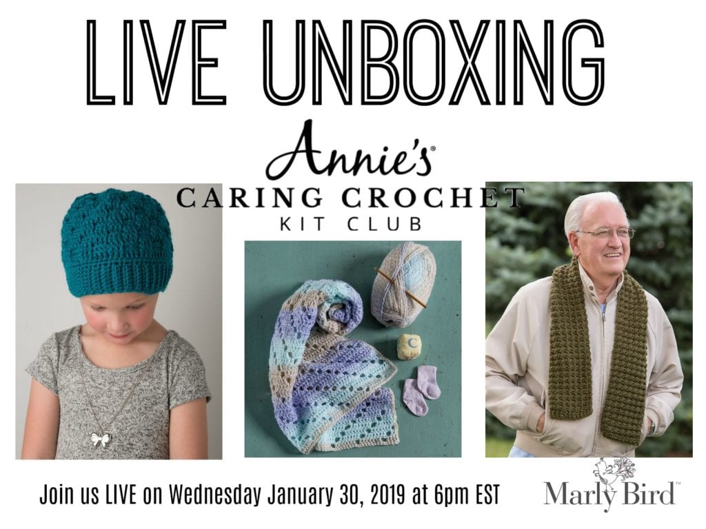 Unboxing of Annie's Caring Crochet Kit Club