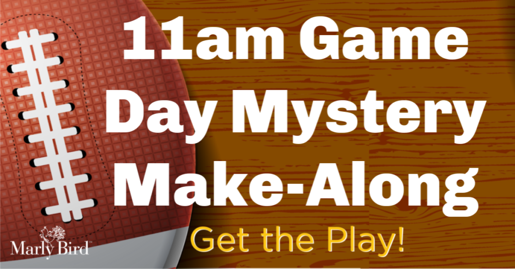 11am Game Day Mystery Make-Along 2019